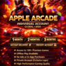 APPL  ARCADE ГЛОБАЛЬНЫЙ  1/ 2/3/4 МЕСЯЦА   ИНДИВИДУАЛЬНЫЙ  ПРИВАТНЫЙ АККАУНТ