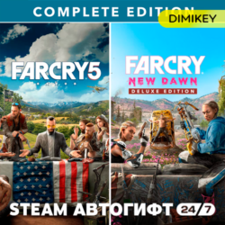 🟨 Far Cry 5   Far Cry New Dawn Deluxe Edition Bundle Автогифт RU/KZ/UA/CIS