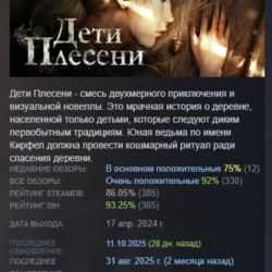 Дети Плесени АВТОДОСТАВКА STEAM GLOBAL МГНОВЕННО ЛИЦЕНЗИЯ