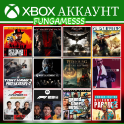 RDR 2   GTA 5 XBOX АККАУНТ ( 12 ИГР)
