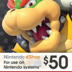 Nintendo eShop💳Card 50 USD⚡Ключ карта🍄Нинтендо⚡США