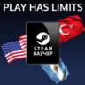 Ваучеры Пополнение STEAM 5/10/20/30/50/100