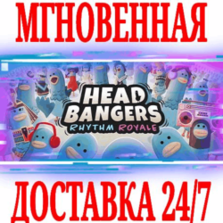✅Headbangers: Rhythm Royale ⭐Steam\РФ Весь Мир\Key⭐  🎁