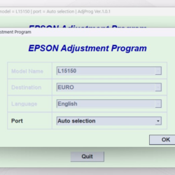 EPSON AdjProg Reset L15150 L11160 WF-7830