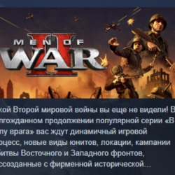 Men of War II АВТОДОСТАВКА STEAM GLOBAL МГНОВЕННО ЛИЦЕНЗИЯ