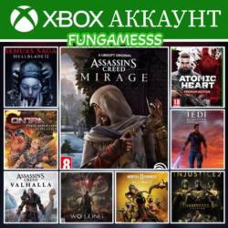 Assassin’s Creed Mirage   Atomic Heart Blood On Crystal   ТОП ИГРЫ⭐XBOX АККАУНТ