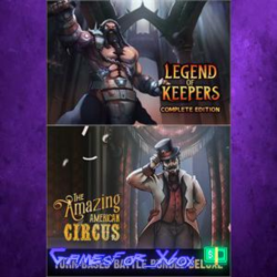 ☀️Turn-Based Battle Deluxe Bundle The Amazing American Circus & Legend of Keeper XBOX