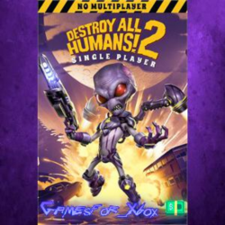 ☀️Destroy All Humans! 2 - Reprobed Single Player X1 XBOX