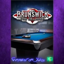 ☀️Brunswick Pro Billiards XBOX