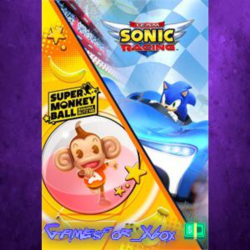 ☀️Team Sonic Racing & Super Monkey Ball Banana Blitz HD XBOX