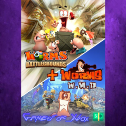 ☀️Worms Battlegrounds   Worms W.M.D XBOX
