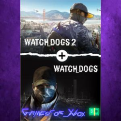 ☀️Watch Dogs 1   Watch Dogs 2 Standard Editions Bundle XBOX