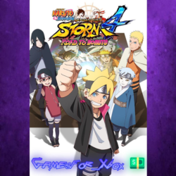 ☀️NARUTO SHIPPUDEN Ultimate Ninja STORM 4 ROAD TO BORUTO XBOX