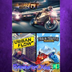 ☀️Moto Rush GT   Urban Flow   Train Traffic Manager XBOX