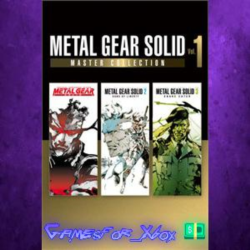 ☀️METAL GEAR SOLID MASTER COLLECTION Vol.1 XBOX