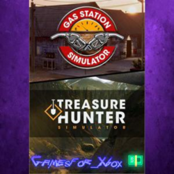 ☀️Simulator Pack Gas Station Simulator and Treasure Hunter Simulator XBOX