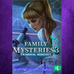 ☀️Family Mysteries 3 Criminal Mindset Xbox Version XBOX