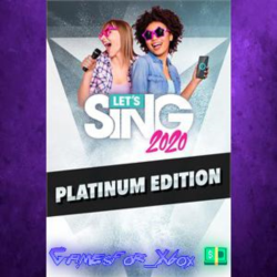 ☀️Let’s Sing 2020 Platinum Edition XBOX