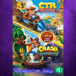 ☀️Crash Bandicoot Bundle - N. Sane Trilogy   CTR Nitro-Fueled XBOX