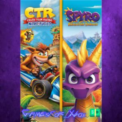☀️Crash Team Racing Nitro-Fueled   Spyro™ Game Bundle XBOX