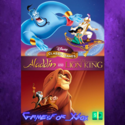 ☀️Disney Classic Games Aladdin and The Lion King XBOX