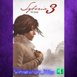 ☀️Syberia 3 XBOX