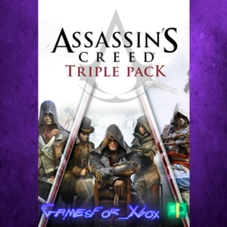 ☀️Assassin’s Creed Triple Pack Black Flag, Unity, Syndicate XBOX
