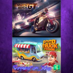 ☀️Moto Rush GT   Food Truck Tycoon XBOX