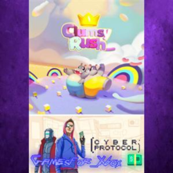 ☀️Clumsy Rush   Cyber Protocol XBOX