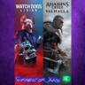 Assassin’s Creed Valhalla   Watch Dogs® Legion Bundle XBOX