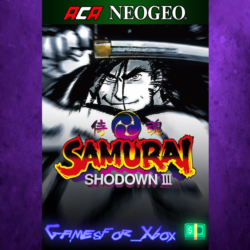 ☀️ACA NEOGEO SAMURAI SHODOWN III XBOX