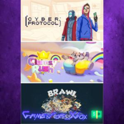 ☀️Cyber Protocol   Clumsy Rush   Brawl Chess XBOX
