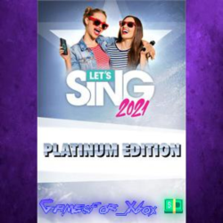 ☀️Let’s Sing 2021 Platinum Edition XBOX