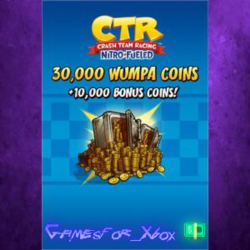 ☀️Crash Team Racing Nitro-Fueled - 30000  10000 Wumpa Coins XBOX DLC
