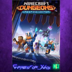 ☀️Minecraft Dungeons Creeping Winter XBOX DLC