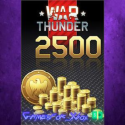 ☀️War Thunder - 2500 Golden Eagles XBOX DLC