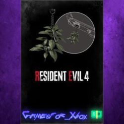 ☀️Resident Evil 4 Charm ’Green Herb’ XBOX DLC
