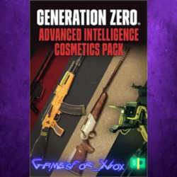 ☀️Generation Zero - Advanced Intelligence Cosmetics Pack XBOX DLC