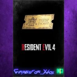 ☀️Resident Evil 4 Weapon Exclusive Upgrade Ticket x1 C XBOX DLC