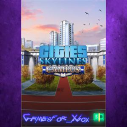 ☀️Cities Skylines Remastered - Campus XBOX DLC