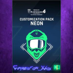 ☀️Monster Energy Supercross 4 - Customization Pack Neon - Xbox Series X|S XBOX DLC