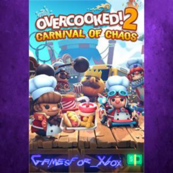 ☀️Overcooked! 2 - Carnival of Chaos XBOX DLC