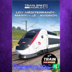 ☀️Train Sim World 4 Compatible LGV Méditerranée: Marseille - Avignon XBOX DLC