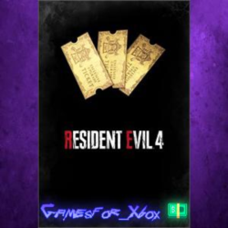 ☀️Resident Evil 4 Weapon Exclusive Upgrade Ticket x3 D XBOX DLC