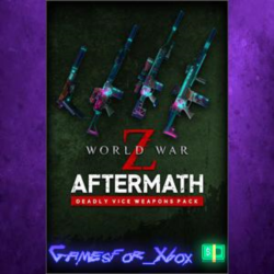 ☀️World War Z Aftermath - Deadly Vice Weapons Skin Pack XBOX DLC