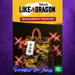 ☀️Yakuza Like a Dragon Management Mode Set XBOX DLC