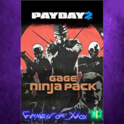 ☀️PAYDAY 2 CRIMEWAVE EDITION - The Gage Ninja Pack XBOX DLC