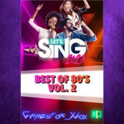 ☀️Let’s Sing 2023 Best of 80’s Vol. 2 Song Pack XBOX DLC