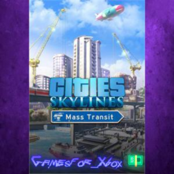 ☀️Cities Skylines - Mass Transit XBOX DLC