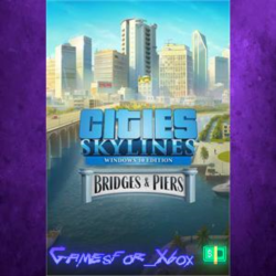 ☀️Cities Skylines - Content Creator Pack: Bridges & Piers XBOX DLC
